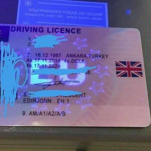 Drivers license for sale