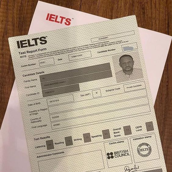 Genuine IELTS certificate for sale