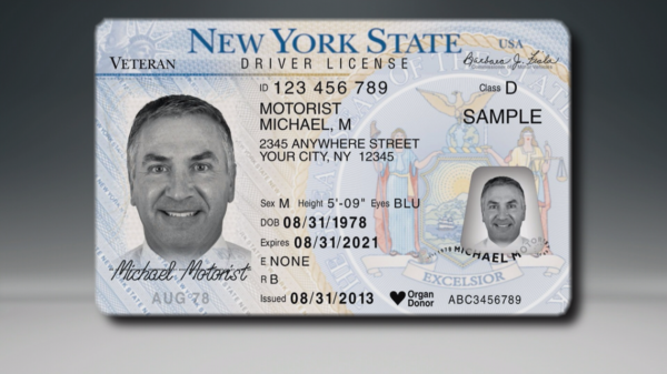 New York driving license