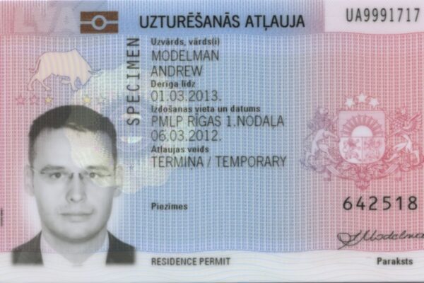 Buy Asian Residence Permit Card