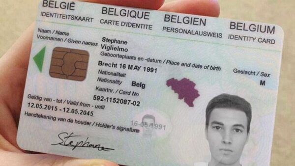 Belgian id cards online