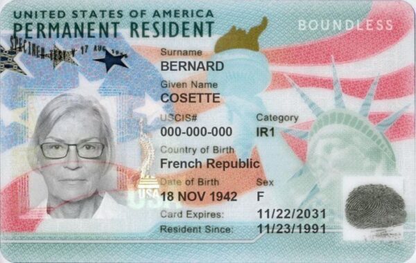 Buy American Green cards online