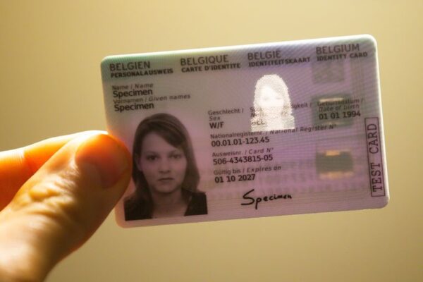 Belgian id cards online