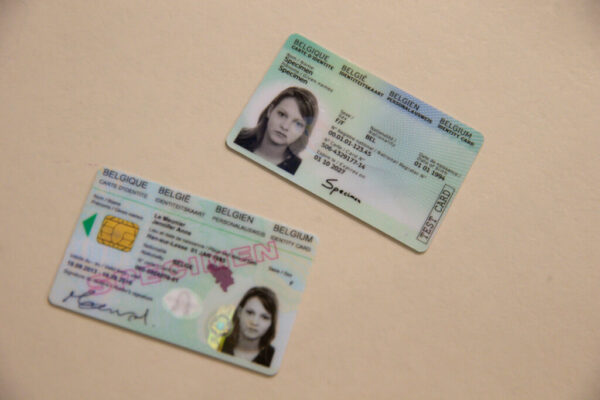 Belgian id cards online