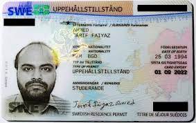 Buy Sweden Residence Permit card