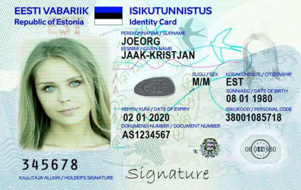Buy Estonia ID card Online