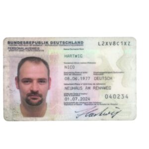 Buy German ID card online