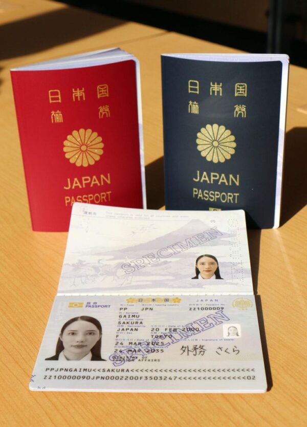 Japanese passport for sale