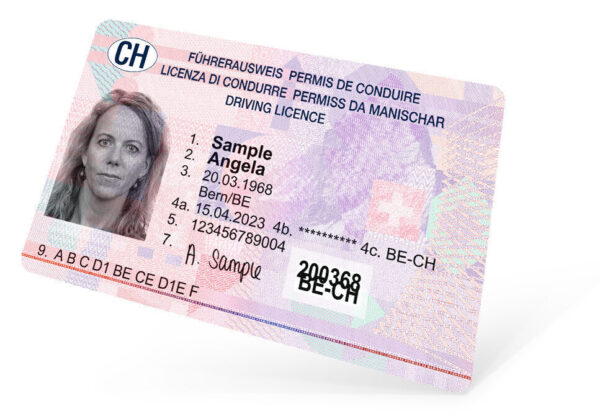 Swiss driving license online