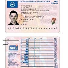 Irish driver's license