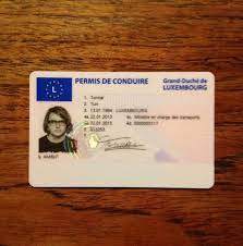 Luxembourg driver's license