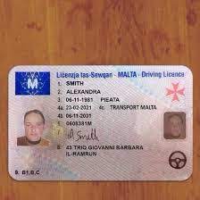 Maltese driving license