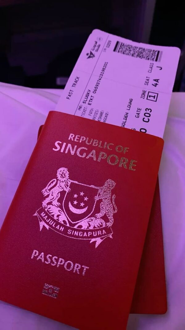 Singapore passport for sale