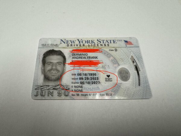 New York driving license