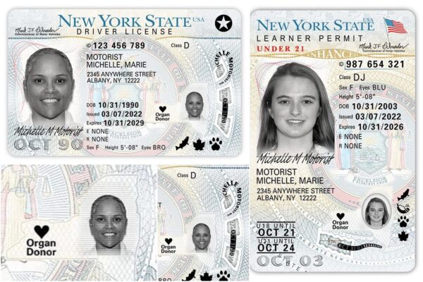 New York driving license
