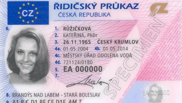 Czech Republic driver's license for sale