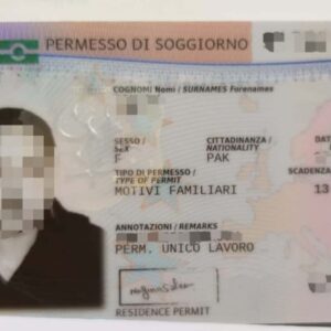 Buy Italian Residence Permit Cards