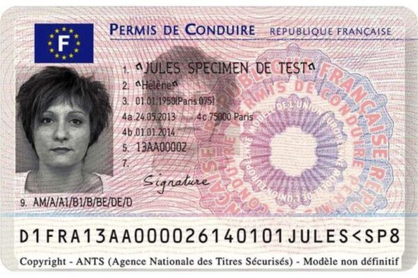 French driver's license
