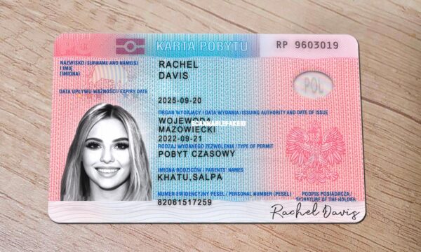 Buy Polish Residence Permit card
