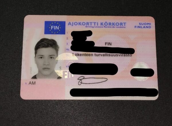 Finnish driver's license