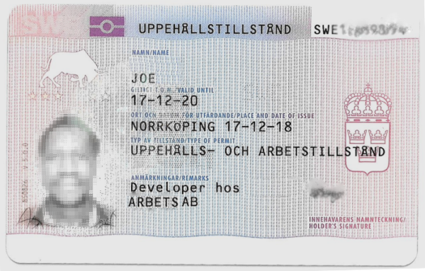 Buy Swedish Resident Permits